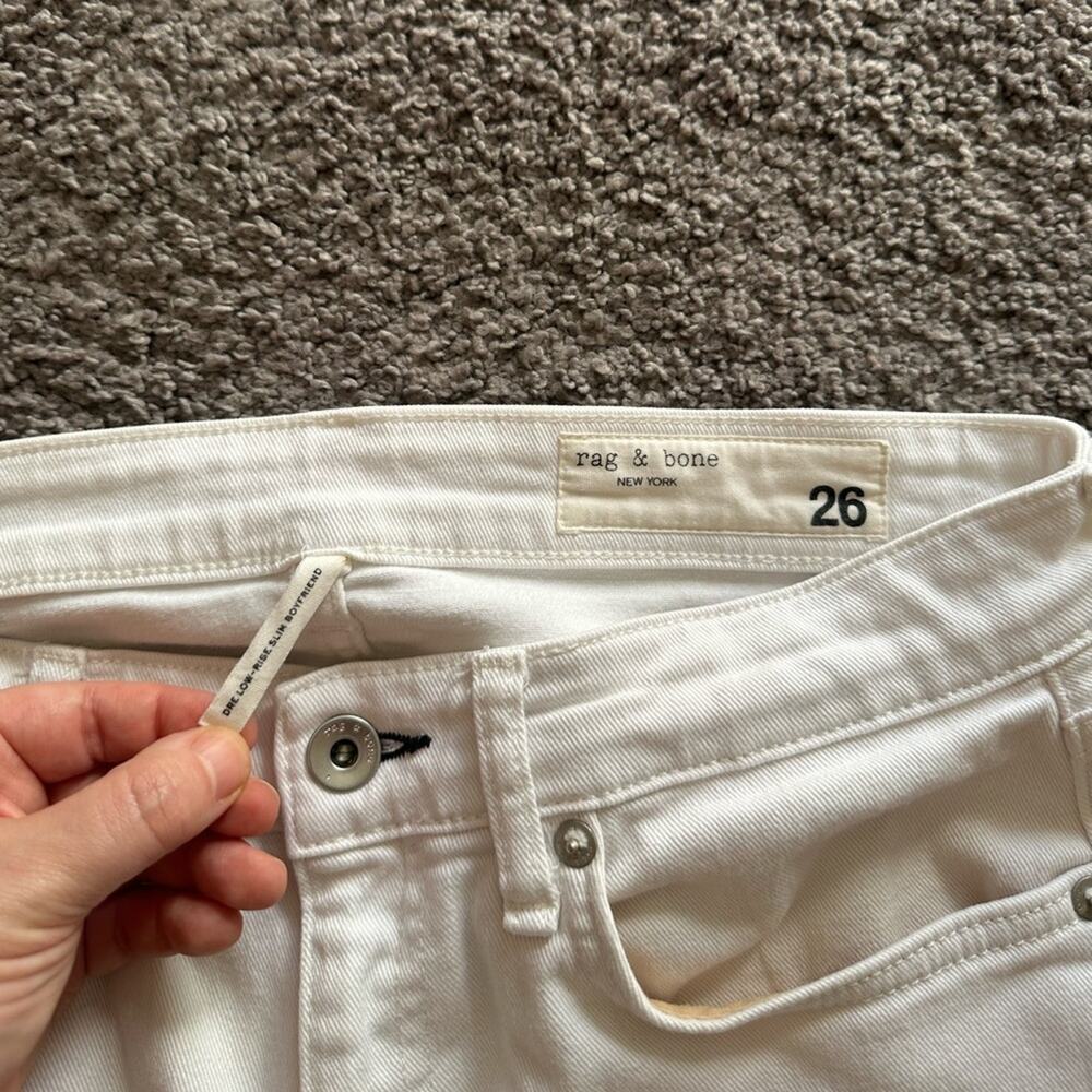 rag & bone Dre Low Rise Slim Boyfriend Jeans - Picture 3 of 7